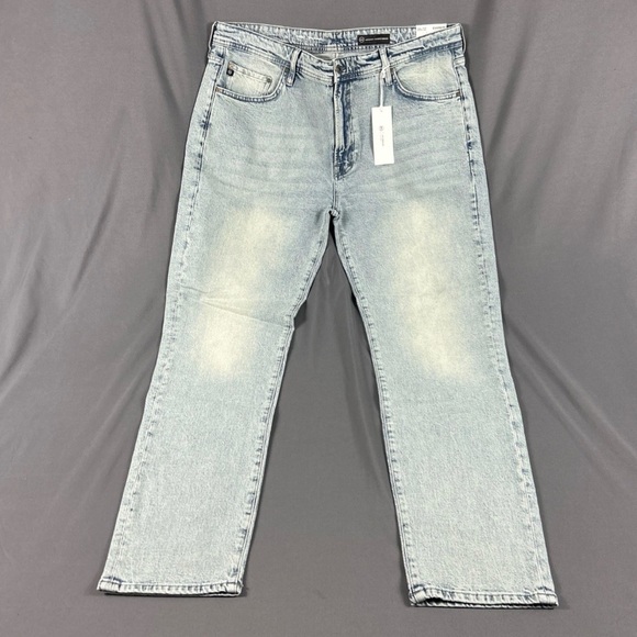AG Adriano Goldschmied Everett Slim Straight 38 x 32 High Point Blue